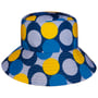 Chapéu de Tecido Circles Anti-Rain by Lipodo azul