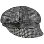 Boné Newsboy Houndstooth Check by Lierys preto - branco