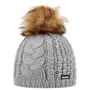 Gorro de Malha Afra Lux by Eisbär cinzento