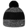 Gorro com Pompom Styler by Eisbär preto - cinzento