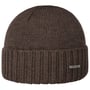 Gorro com Bainha Norham Merino by Stetson castanho escuro