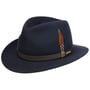 Chapéu de Lã Delvaro Traveller by Stetson azul marinho