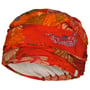 Turbante de Seda Royal by Christine Headwear laranja - vermelho