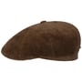 Boné Plano 8 Panel Carson Cordby Stetson castanho escuro