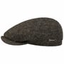 Boné Plano Harris Tweed Driver by Stetson azeitona - manchado
