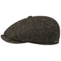 Boné Plano Hatteras Dark Herringbone by Stetson azeitona - manchado