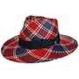Chapéu Panamá Big Brim Tricolour by Lierys azul - vermelho