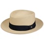Chapéu Panamá Medium Brim Pork Pie by Lierys natureza - azul