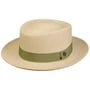 Chapéu Panamá Medium Brim Pork Pie by Lierys natureza - verde
