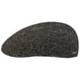 Boné Plano Brockton Wool Ivy by Stetson preto - bege