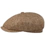 Boné Plano 8 Panel Avondale Wool by JJ Hats bege - castanho