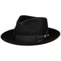 Chapéu de Feltro de Pêlo Stoakley by JJ Hats preto