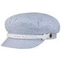 Boné de Marinheiro Stripes Fiddler by Brixton azul - branco