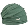 Gorro de Lã Fresada Uni Headsock by Seeberger verde escuro