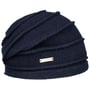 Gorro de Lã Fresada Uni Headsock by Seeberger azul marinho