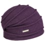 Gorro de Lã Fresada Uni Headsock by Seeberger ameixa