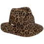 Chapéu de Lã com Padrão Leopardo by Seeberger bege