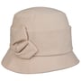 Chapéu Cloché Fine Corduroy by Seeberger bege