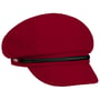 Boné Newsboy Uni Fine Cord by Seeberger vermelho