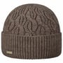 Gorro com Bainha Landesta by Seeberger taupe