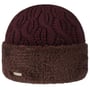 Gorro de Malha Faux Fur Cuff by Seeberger bordeaux