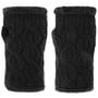 Aquecedores de Pulso Cable Knit by Seeberger preto