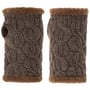 Aquecedores de Pulso Cable Knit by Seeberger taupe