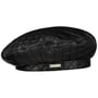 Boina de Couro Quilted by Seeberger preto