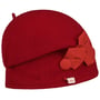 Gorro de Lã Fresada Lindola by bedacht vermelho