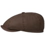 Boné Plano Hatteras Classic Cotton by Stetson castanho escuro