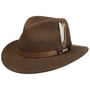 Chapéu Sardis VitaFelt Traveller by Stetson castanho claro
