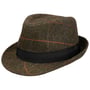 Chapéu de Tecido Brisburgh Trilby by Lipodo azeitona