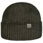 Gorro de Malha Merino Doubleface by Lierys azeitona
