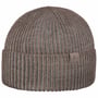 Gorro de Malha Merino Doubleface by Lierys bege
