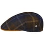 Boné Plano Lencott Wool Check by Lierys azul marinho