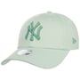 Boné 9Forty WMNS NYY Metallic Logo by New Era verde menta