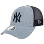 Boné Camionista WMNS Denim Yankees by New Era azul claro