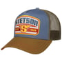 Boné Camionista Since 1865 S Patch by Stetson castanho - azul
