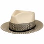 Chapéu de Palha Meola Twotone Fedora by Stetson natureza - preto