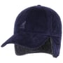 Boné Cozy Cord Earflap by Kangol azul marinho
