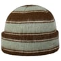 Beanie Fuzzy Stripe Soft by Kangol castanho