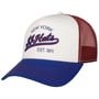 Boné Camionista Est. 1911 New York by JJ Hats azul - vermelho