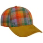 Boné Multicolour Wool Check by Loevenich cores mistas