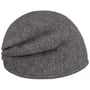 Gorro de Lã Fresada Liliova by Loevenich cinzento escuro