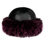 Gorro Feminino Fake Leather Toque by Lierys preto