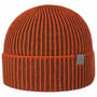 Gorro com Bainha Twotone Wool by Lierys ferrugem