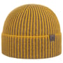 Gorro com Bainha Twotone Wool by Lierys amarelo