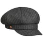 Boné Newsboy Camilla Pinstripe by Mayser cinzento