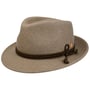 Chapéu Tirolês Maleo Trilby by Mayser bege - manchado