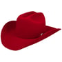Chapéu Western Lightning 4X Wool by Bailey 1922 vermelho